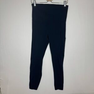 GapFit Maternity Sculpt Compression‎ Leggings Women’s Small Black Over Belly